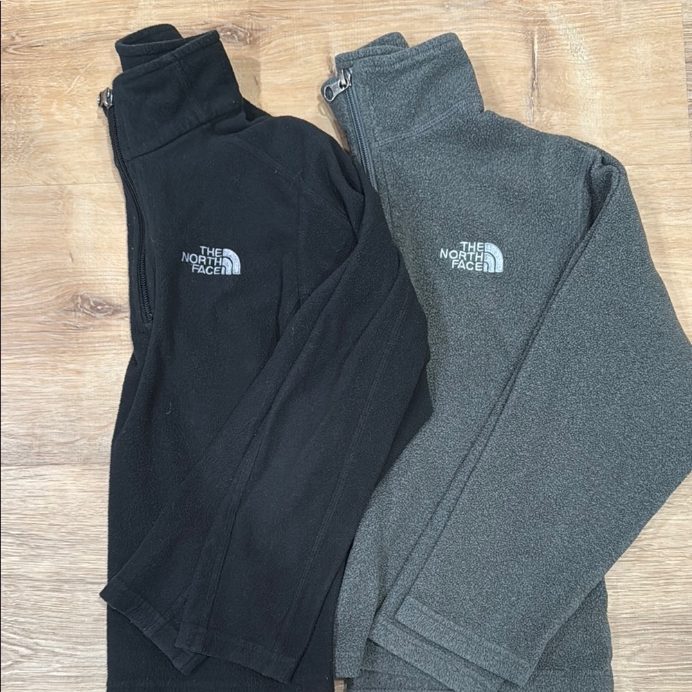 The North Face Black and Gray Jackets